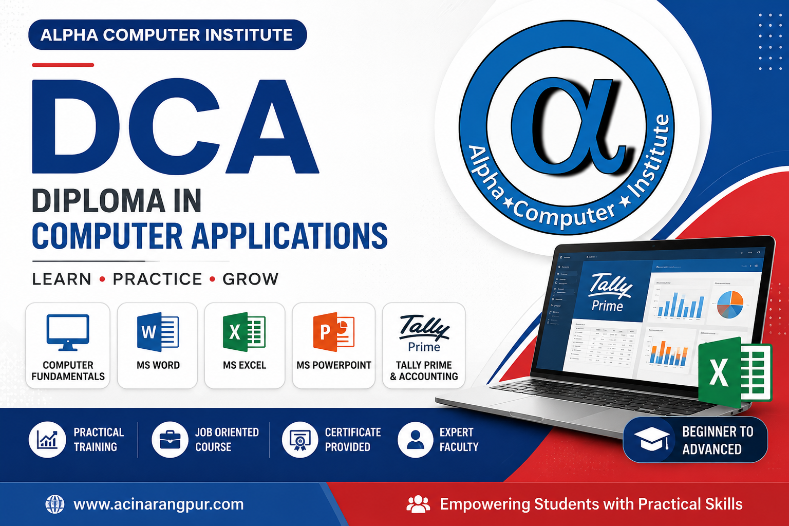 DCA (Diploma in Computer Applications)